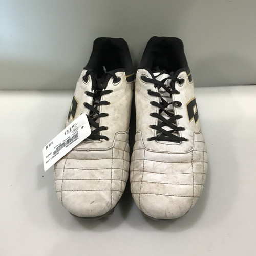 Vist Large View of Product Image Which is Used Umbro Soccer Cleats White Senior 8.5
