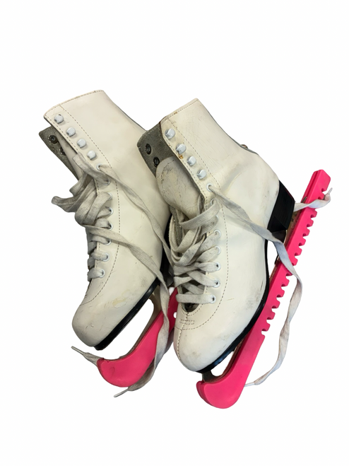 Vist Large View of Product Image Which is Used FIGURE SKATES Girls Figure Skate White Junior 06