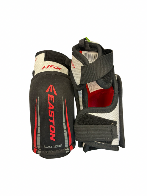 Vist Large View of Product Image Which is Used Easton HSX Youth Elbow Pads LG