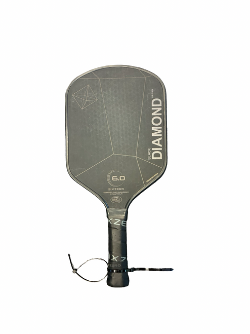 Vist Large View of Product Image Which is Used BLACK DIAMOND 6.0 Pickleball Racquet Black