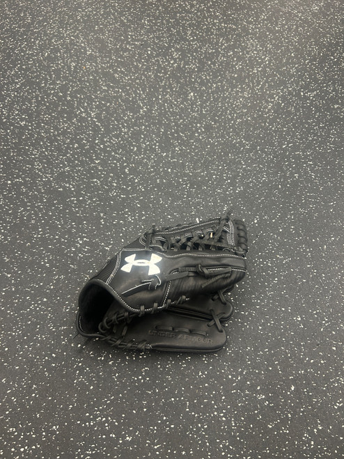 Vist Large View of Product Image Which is Used Under Armour FLAWLESS BB/SB Glove RH Throw Black 11 1/2"