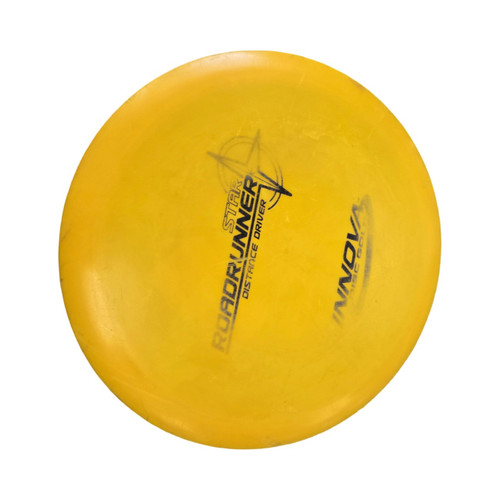 Vist Large View of Product Image Which is Used Innova ROADRUNNER STAR DRIVER Disc Golf Driver Gold