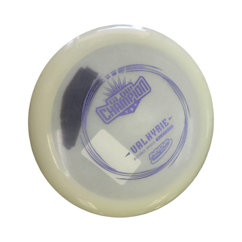 Vist Large View of Product Image Which is Used Innova VALKYRIE GLOW CHAMP DRIVER Disc Golf Driver Almond