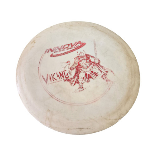 Vist Large View of Product Image Which is Used Innova VIKING DRIVER Disc Golf Driver Almond