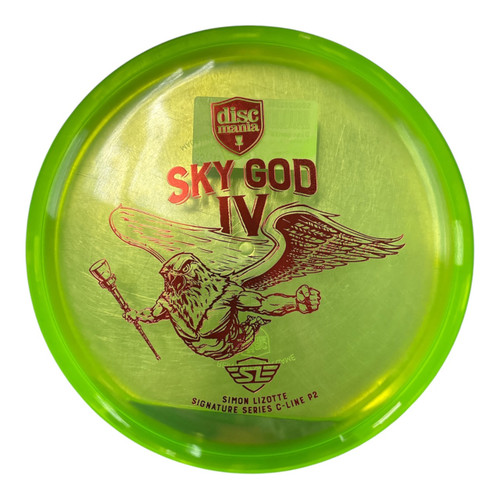 Vist Large View of Product Image Which is Used Discmania SKY GOD IV Disc Golf Putter Green