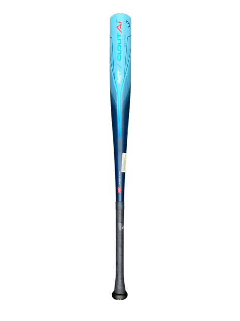 Vist Large View of Product Image Which is Used Rawlings CLOUT AI RBB4C3 BB/SB High School -3 Bat 33"