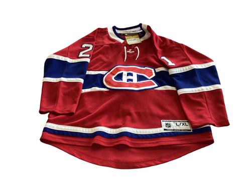Vist Large View of Product Image Which is Used Montreal Canadians Guhle Jersey 