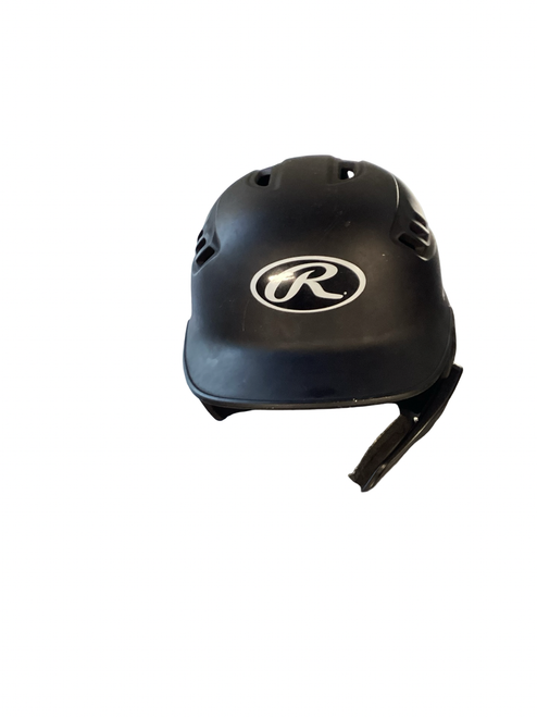 Vist Large View of Product Image Which is Used Rawlings RAWLINGS BLACK HELMET Batting Helmet No Mask Black LG