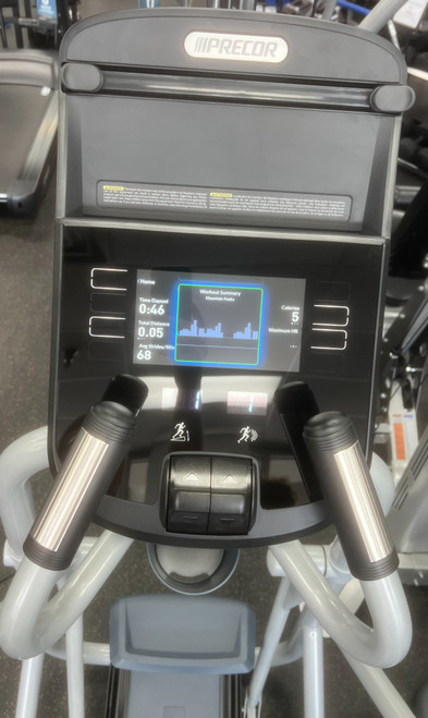 Vist Large View of Product Image Which is Used Precor EFX 200-14 Programmable Elliptical