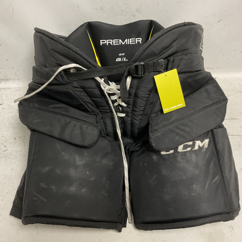 Vist Large View of Product Image Which is Used CCM PREMIER Senior Goalie Pant Black LG