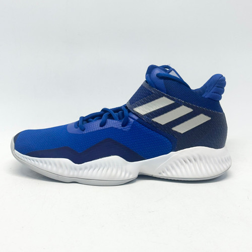 Vist Large View of Product Image Which is Used Adidas EXPLOSIVE BOUNCE Basketball Shoes M Royal Blue Senior 10