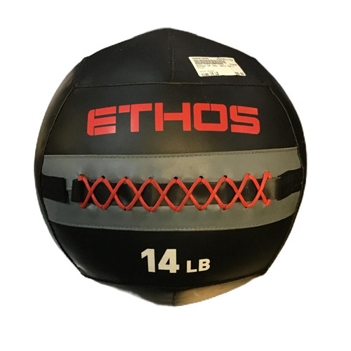 Vist Large View of Product Image Which is Used Ethos Wall Ball Black 14 lb