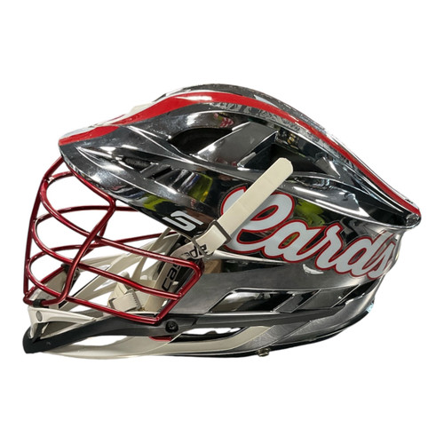 Vist Large View of Product Image Which is Used Cascade S Lacrosse Helmet Grey One Size