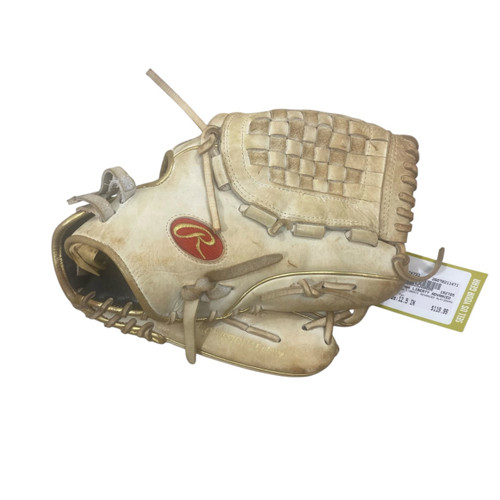 Vist Large View of Product Image Which is Used Rawlings LIBERTY ADVANCED RLA125KRG RH Throw Fastpitch Gloves Tan 12 1/2"