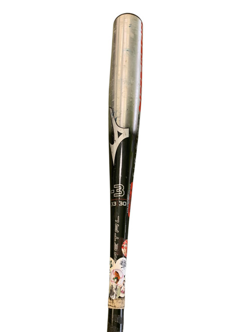 Vist Large View of Product Image Which is Used Mizuno HOT METAL BB/SB High School -3 Bat 33"