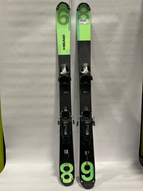 Vist Large View of Product Image Which is Used Head OBLIVION TEAM Boys DH Ski/Binding Black 106 cm