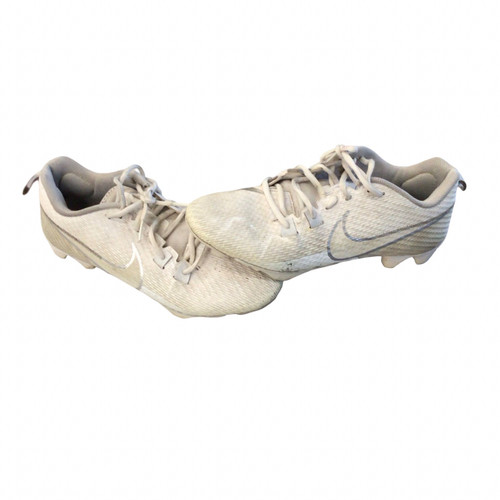 Vist Large View of Product Image Which is Used Nike Adult FB Cleats White Senior 9