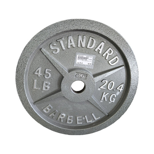 Vist Large View of Product Image Which is Used 45LB OLYMPIC PLATE Olympic Plate (Each) 45 lb