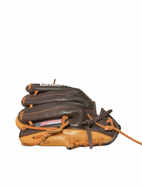 Vist Large View of Product Image Which is Used Nokona S-200 BB/SB Glove RH Throw Brown 11 1/4"