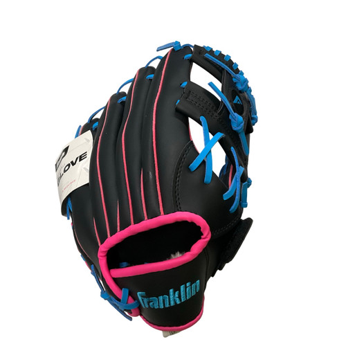 Vist Large View of Product Image Which is Used Franklin BB10152021S82 FIELDMASTER BB/SB Glove RH Throw Black 11"