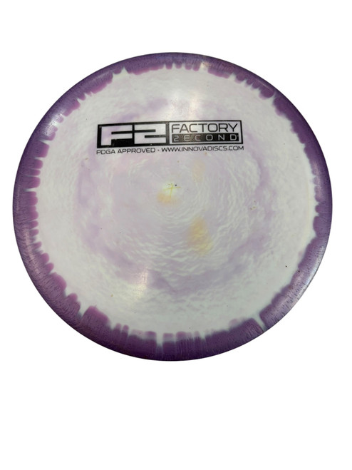 Vist Large View of Product Image Which is Used Innova STAR SIDEWINDER Disc Golf Driver Purple 155g