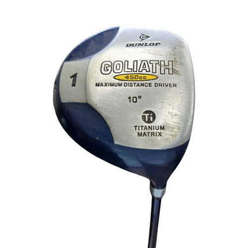 Vist Large View of Product Image Which is Used Dunlop GOLIATH 450CC DRIVER 10DEG GRAPH MID Mens Driver RH 10.0 Degree