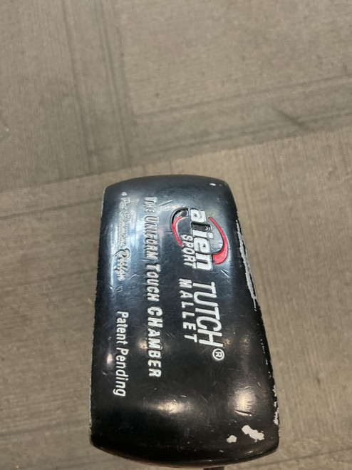 Vist Large View of Product Image Which is Used Alien TUTCH MALLET Mens Putter RH Black