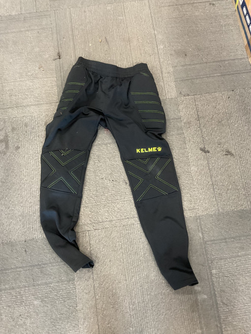 Vist Large View of Product Image Which is Used KELME YOUTH GOALIE PANTS Goalie Bottom Yth Black MD