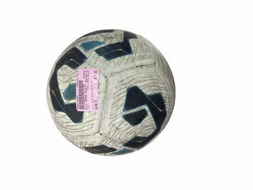 Vist Large View of Product Image Which is Used Nike AEROW SCULPT All Size Soccer Ball Navy Blue And Silver 5