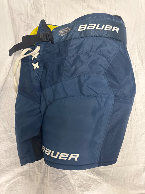 Vist Large View of Product Image Which is Used Bauer SUPREME ULTRASONIC Youth Pant Navy Blue MD