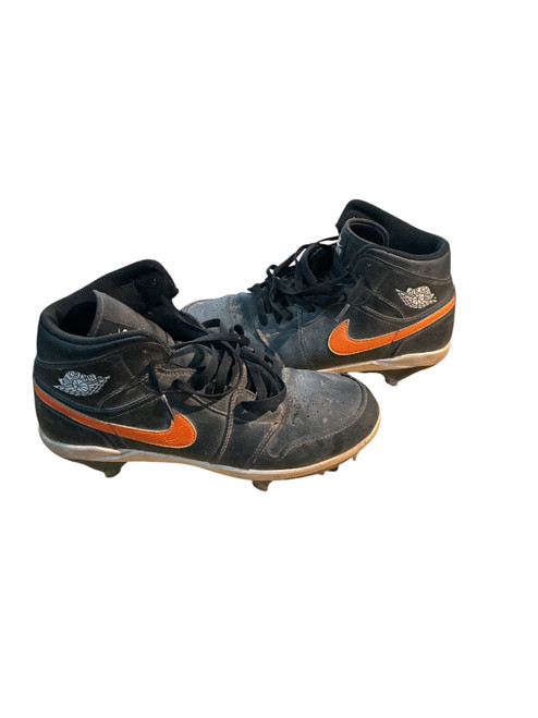 Vist Large View of Product Image Which is Used Nike AIR JORDAN CLEAT BB/SB Cleats Black Senior 10