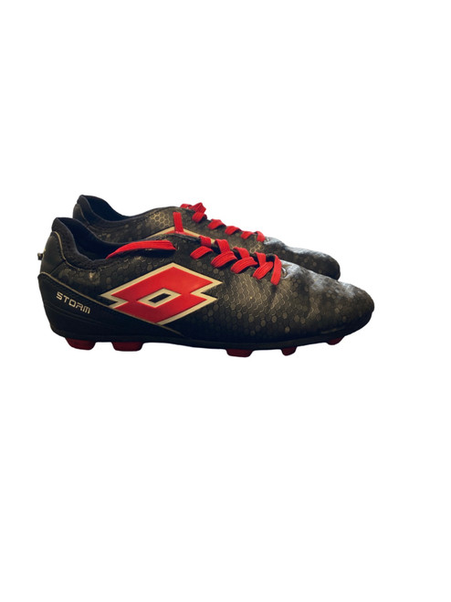 Vist Large View of Product Image Which is Used Diadora Soccer Cleats Black Junior 05