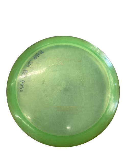 Vist Large View of Product Image Which is Used PRODISCUS FLIPPER Disc Golf Driver Green