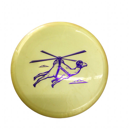 Vist Large View of Product Image Which is Used STRYDER Disc Golf Putter Yellow