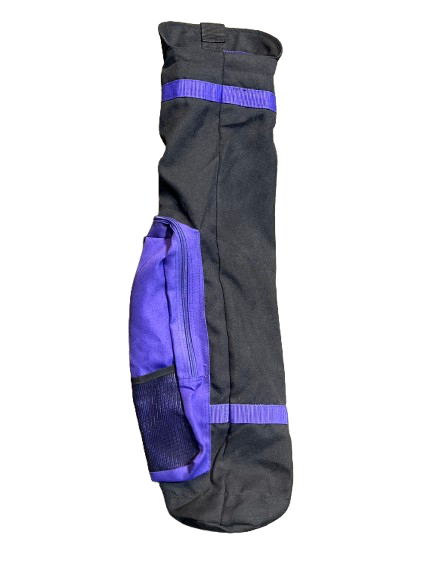 Vist Large View of Product Image Which is Used JUNIOR SUNDAY CARRY BAG Jr Stand Bag Black And Purple