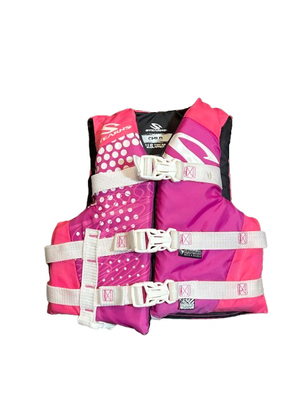 Vist Large View of Product Image Which is Used Stearns STEARNS KIDS SKI VEST Water Swim Accessory