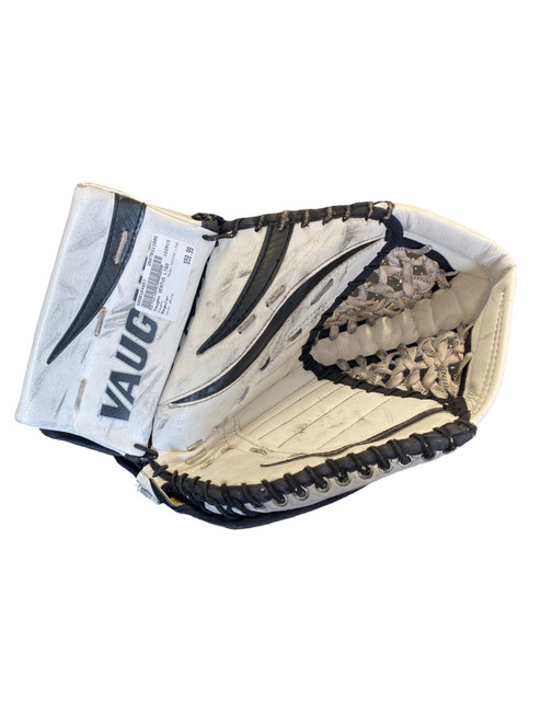 Vist Large View of Product Image Which is Used Vaughn VENTUS LT60 Junior Goalie Catcher White