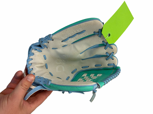 Vist Large View of Product Image Which is Used DSG GLOVE BB/SB Glove LH Throw Carolina Blue 10"