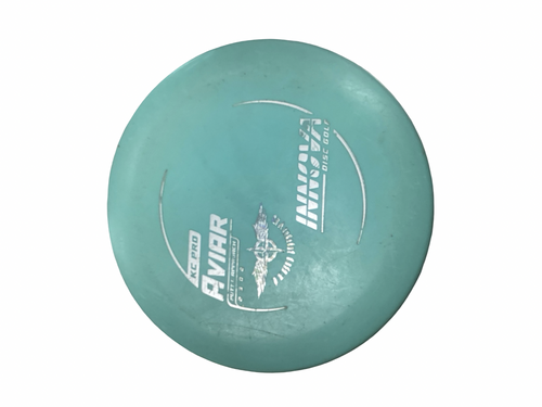 Vist Large View of Product Image Which is Used Innova KC PRO AVIAR Disc Golf Putter Teal