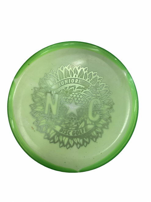 Vist Large View of Product Image Which is Used Innova MAKO3 Disc Golf Mid Range Green