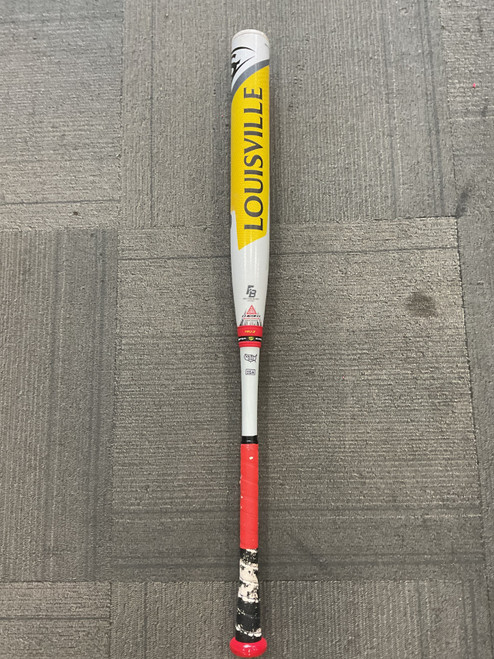 Vist Large View of Product Image Which is Used Louisville Slugger Z4 BB/SB Fastpitch Bat White 34"