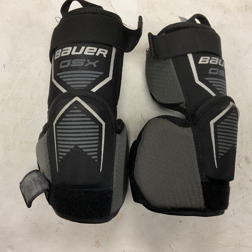 Vist Large View of Product Image Which is Used Bauer GSX JR Goalie KNEE GUARDS