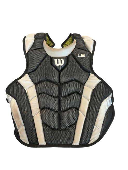 Vist Large View of Product Image Which is Used Wilson CHEST PROTECTOR Catchers Chest Protector None Adult