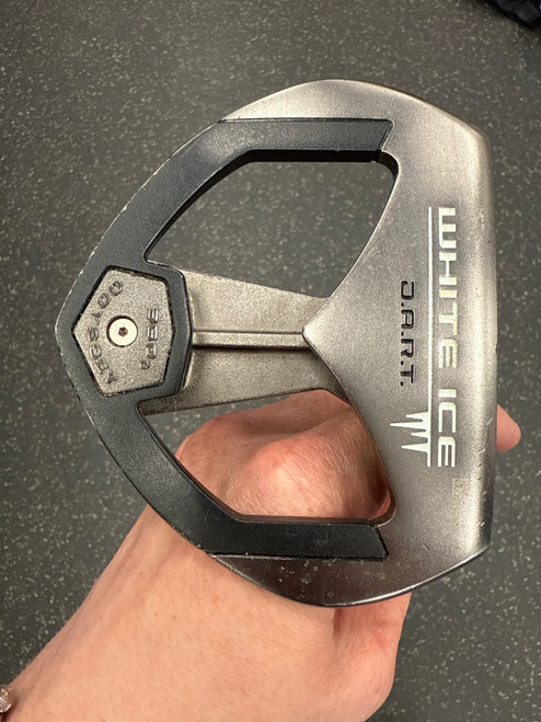 Vist Large View of Product Image Which is Used Odyssey WHITE ICE D.A.R.T. Mens Putter RH