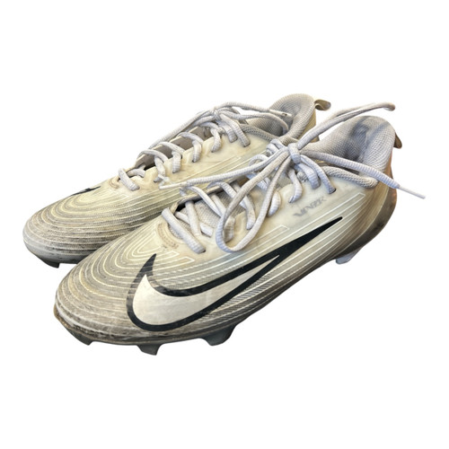 Vist Large View of Product Image Which is Used Nike Adult FB Cleats White Senior 8.5