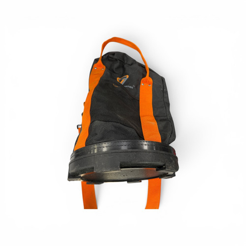 Vist Large View of Product Image Which is Used Crankshooter LAX Accessories Ball Bag Black And Orange