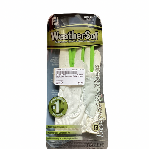 Vist Large View of Product Image Which is Used Foot Joy Womens Golf Glove White SM