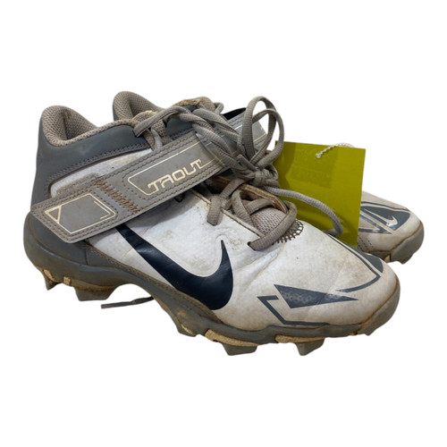 Vist Large View of Product Image Which is Used Nike FASTFLEX BB CLEATS BB/SB Cleats White Junior 03.5