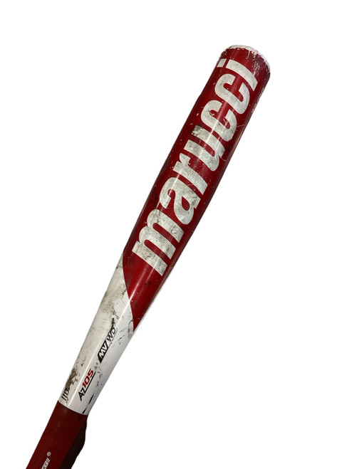 Vist Large View of Product Image Which is Used Marucci CAT 8 CONNECT BB/SB High School -3 Bat Red 32"