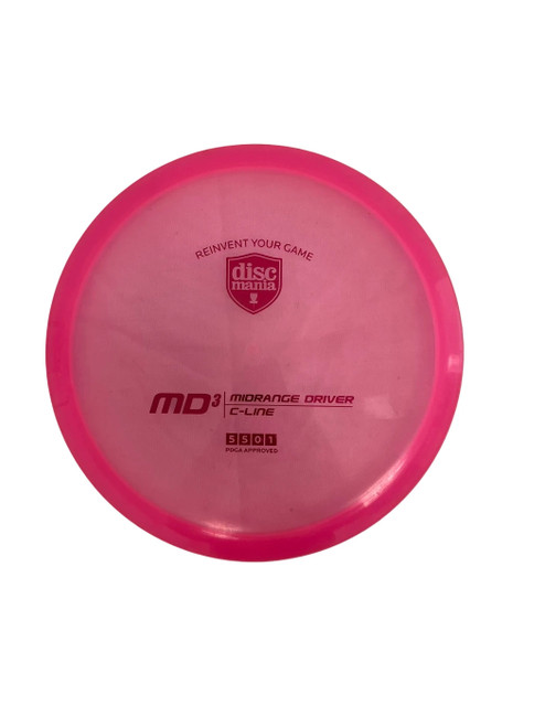 Vist Large View of Product Image Which is Used Discmania C-Line MD3 178g Disc Golf Mid Range 